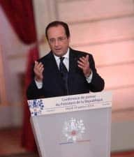 François Hollande veut un regroupement des collectivités