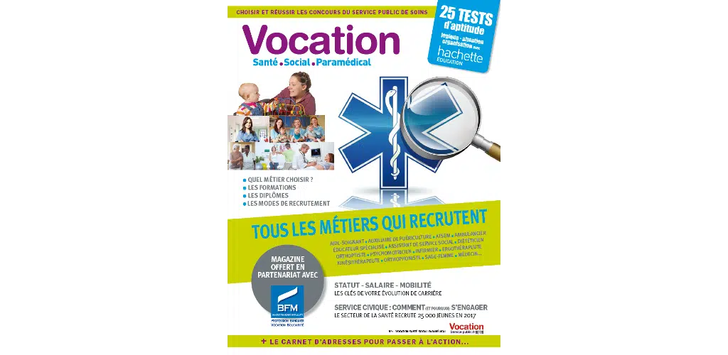 NOUVEAU et GRATUIT : découvrez le magazine Vocation Santé-Social-Paramédical !