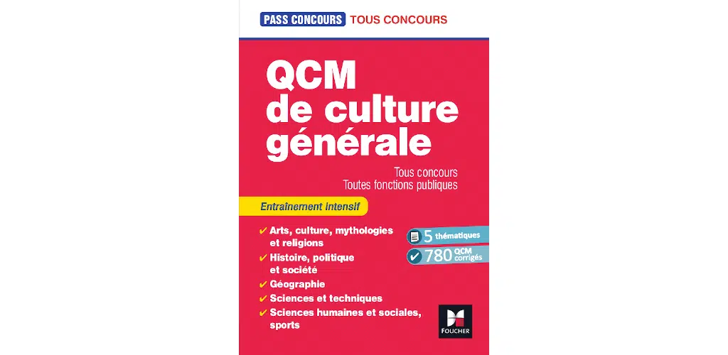 19 QCM de culture générale