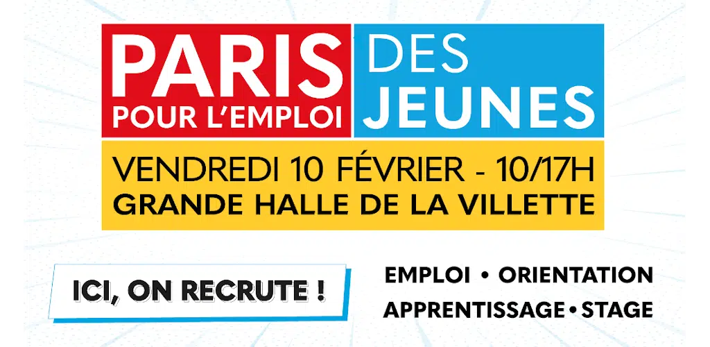 Paris emploi des jeunes