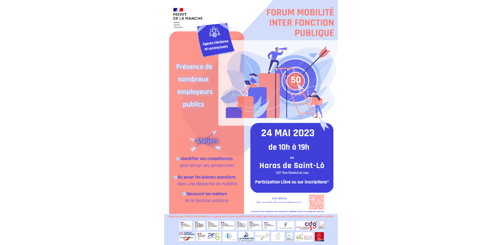 Forum de la mobilité inter fonction publique à Saint-Lô