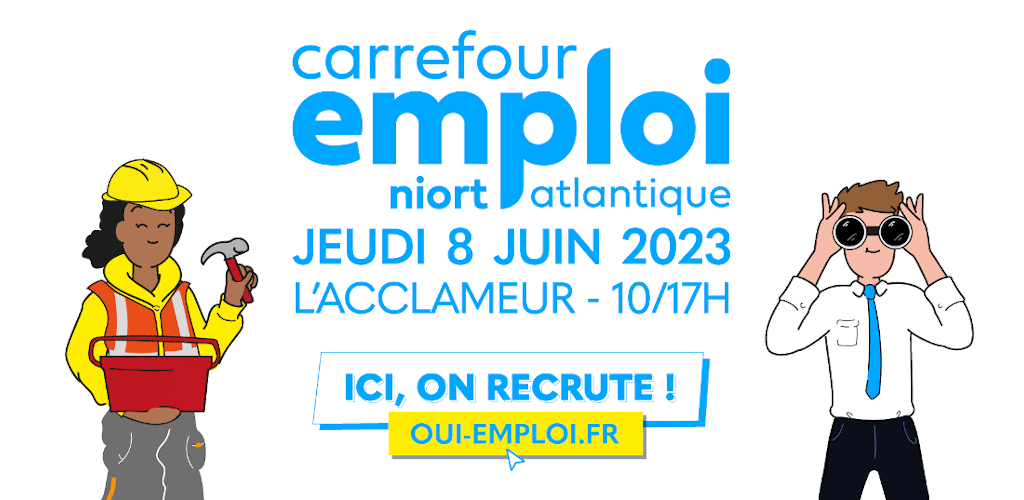 Carrefour Emploi Niort Atlantique : ici, on recrute !