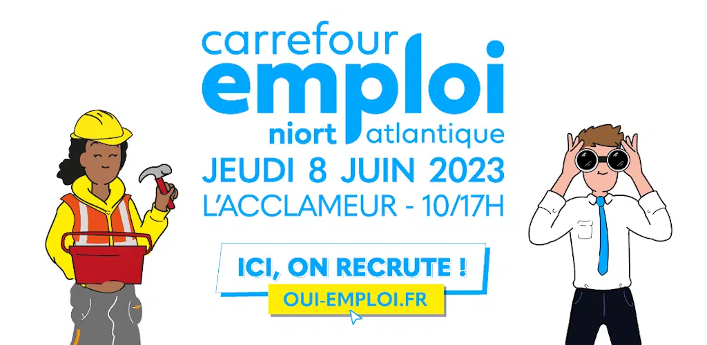 Carrefour Emploi Niort Atlantique : ici, on recrute !
