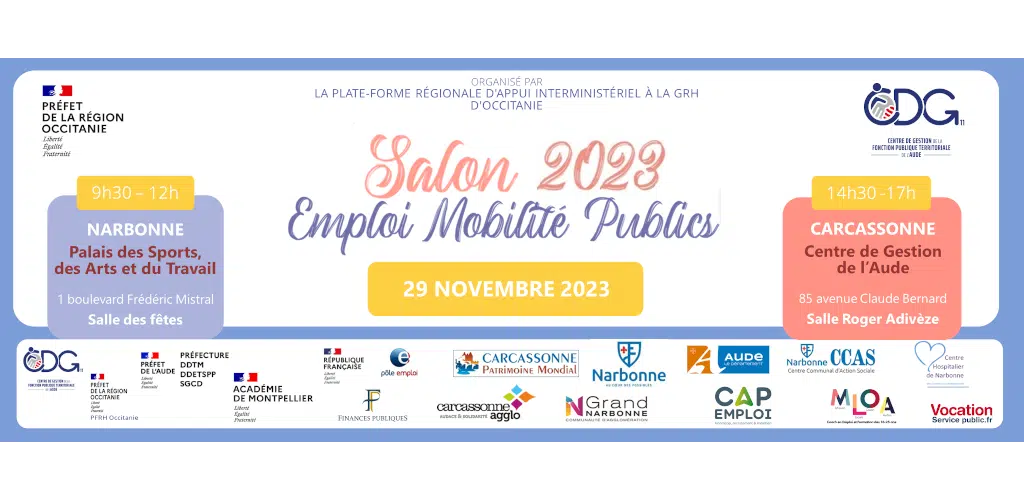 Salon de l’emploi et de la mobilité publics 2023 d’Occitanie