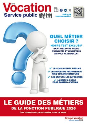 Le Guide des métiers de la Fonction publique 2026