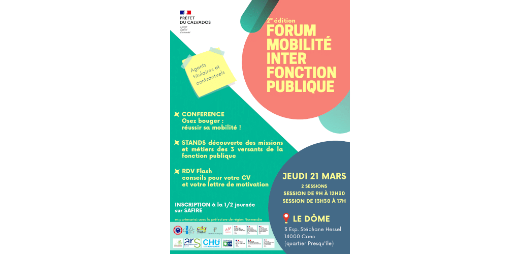 Forum mobilité inter fonction publique à Caen